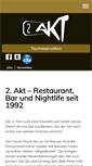 Mobile Screenshot of 2akt.ch